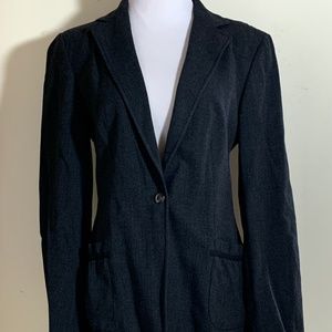 Piazza Sempione charcoal grey wool jacket